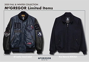 【受注販売商品】2020 Fall&Winter Limited Items -MENS-